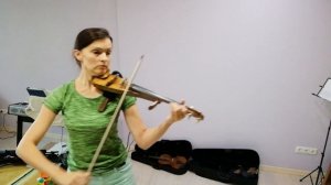 Une vie d'amour (Вечная любовь) на скрипке