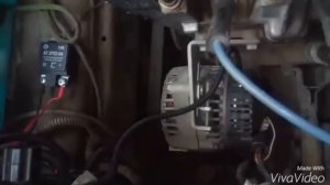 Установка трехуровневого регулятора напряжения #генератор