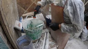 Производство кирпича лофт из гипсополимера и 3D гипсовых панелей