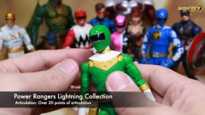 Power Rangers Lightning Collection Review (Lost Galaxy, Zeo IV, Dino Thunder & S.P.D.)