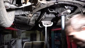 BMW E60 съем мотора ч1