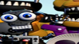 мульт аниматроники : эндоскелет из фнаф 1