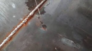 Гидравлические испытания герметичности сварных швов.