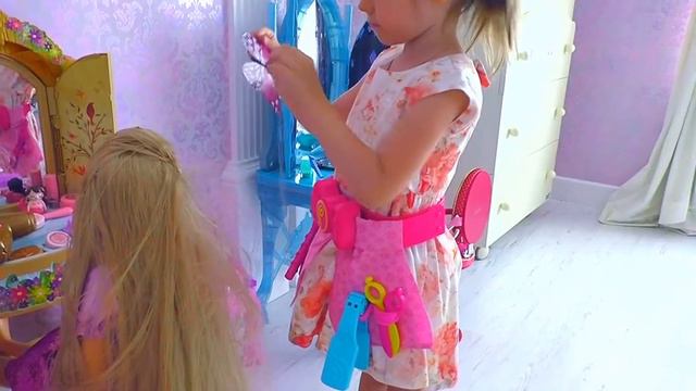 Аливия делает прически #BabyAlive #видеодлядетей #детскийканал #развлечения