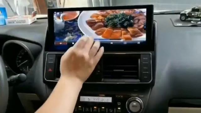 14-18 Bully Prado Android 12.3 inch landscape screenoyota Prado 12.3 inch8-core/8+128G/DSP/carplay， смотреть онлайн