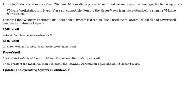 VMware Workstation and Hyper-V are not compatible (2 Solutions!!) смотреть онлайн