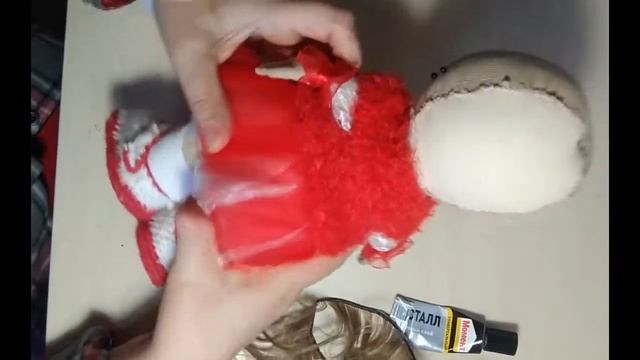 Текстильная кукла с рельефным лицом МК от А до Я - Часть 3
