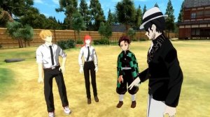 Tanjiro Meets Chainsaw Man! (Demon Slayer VR)