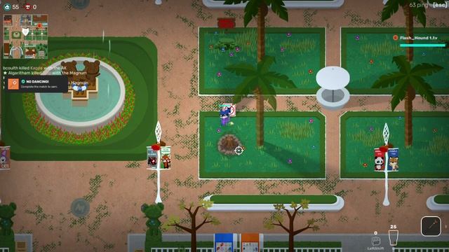 NO DANCING!  Super Animal Royale