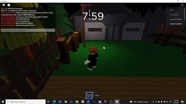 Roblox Tp Tool Script смотреть онлайн