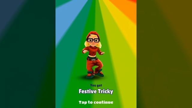 I opened a pack on subway surfers