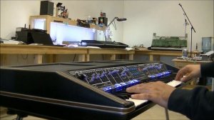 Restored Polymoog Synthesizer Demo