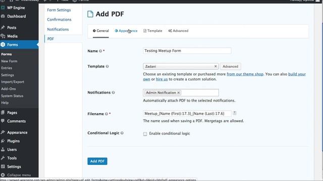 Turn Form Entries to PDF - Gravity Forms смотреть онлайн