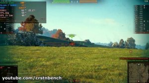 AMD Ryzen 7 6800HS  \ Radeon 680M iGPU \ World of Tanks @1080p maximum graphics