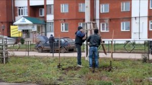 На Молодежной аллее появились "гости" из Бураево