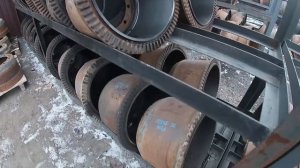 Проточка барабанов Scania