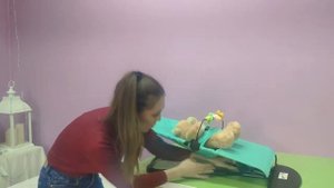 Шезлонг для новорожденных