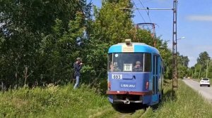 Подборка трамваев с Зелёного острова, Екатеринбург