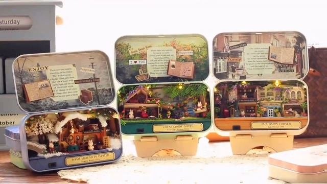 Румбокс DIY-Dom Box Theatre Countryside Notes | Рубрика: Собираем вместе