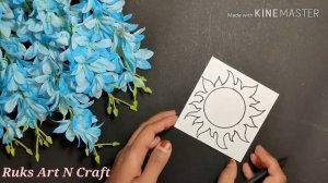 How To Draw Cloud/Sun/Moon/Handmade Stickers Making OfCloud/Sun/Moon/Stickers For Children's Room