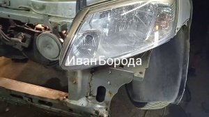 Ремонт рамки радиатора, (телевизора). Калина, Гранта.