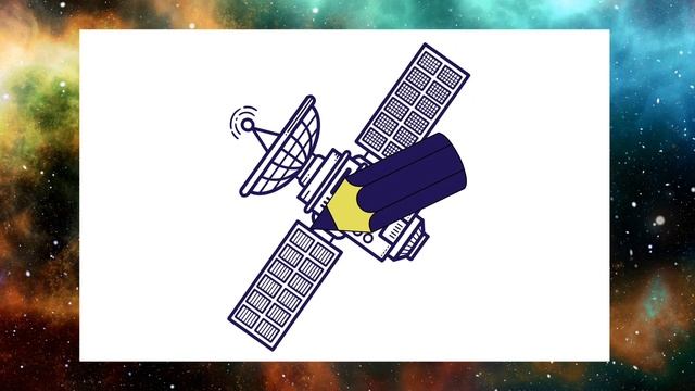 Простые легкие рисунки для срисовки для детей как нарисовать космический спутник раскраска мультики смотреть онлайн