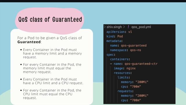 Quality of Service(QoS) classes in k8s & it's demo | Kubernetes Series - 2 смотреть онлайн