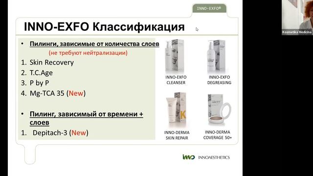 Мультикислотные пилинги Innoaesthetics. Особенности, профессиональные протоколы. Часть 2