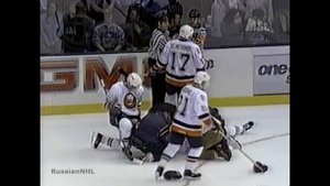 Sergei Fedorov strikes Zdeno Chara with his stick and gets 400K fine (1999)