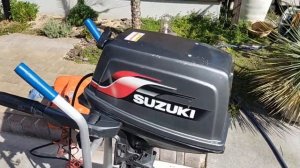 suzuki DT8 始動