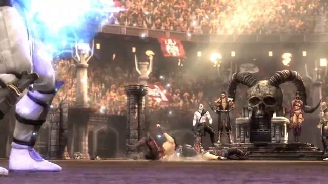 Шао Кан убивает Кунг Лао.Mortal Kombat смотреть онлайн