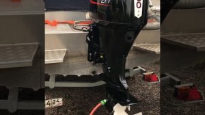 Новинка, лодочный мотор Hidea F60 EFI.