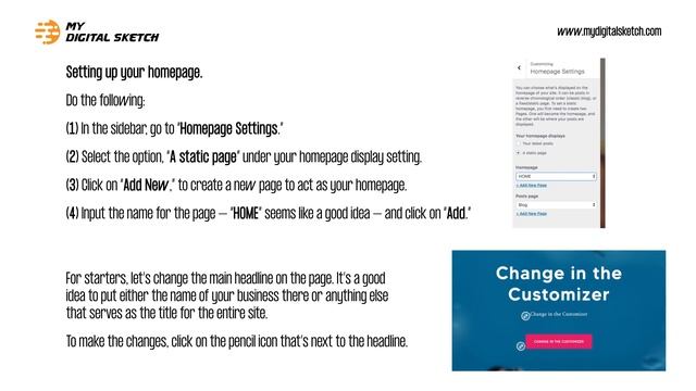How to create a website using Wordpress