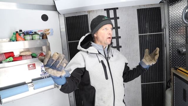 DIY trailer heater that works great! смотреть онлайн