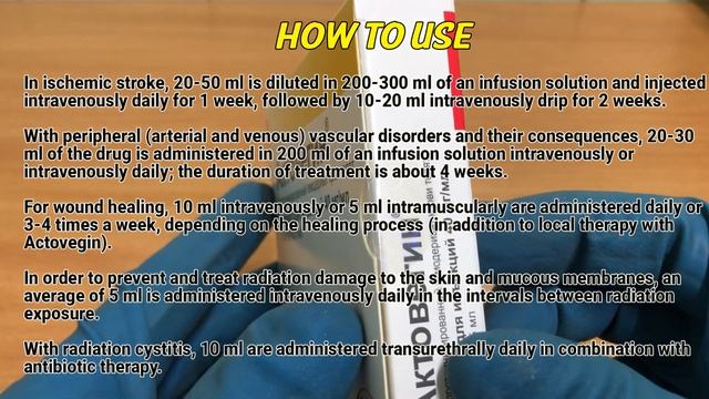 Actovegin injection how to use: Uses Dosage Side Effects Contraindications