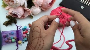 Шапка №4. "Восьмерка". Видео 1 - Набор петель спицами + резинка. Вязание. Мастер Класс. Knit. Cap.