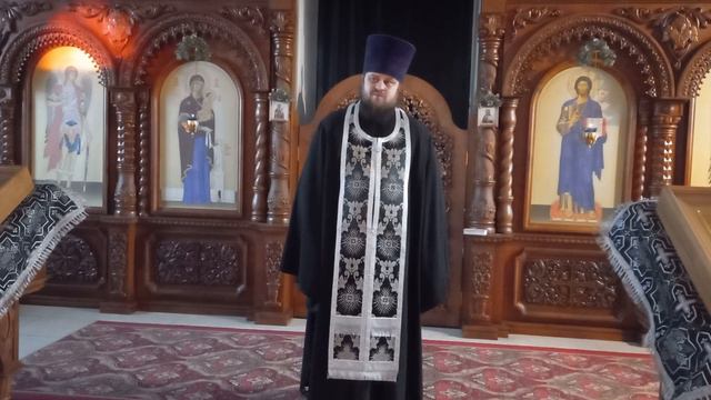 Проповедь после Великого Повечерия. Священник Павел Курганов