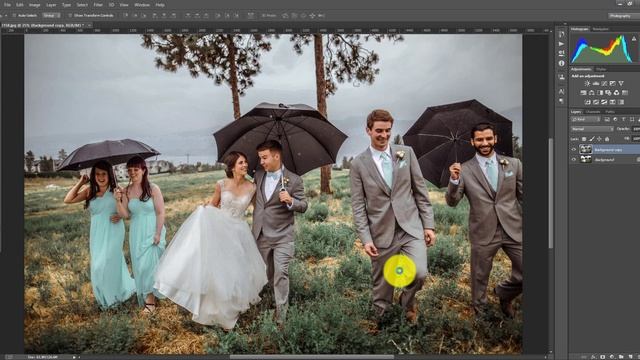 Editing Wedding Photo In Adobe Photoshop CC | presets FREE смотреть онлайн