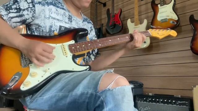 Fender Stratocaster ST62 Sunburst 2002 Alder/Texas special смотреть онлайн