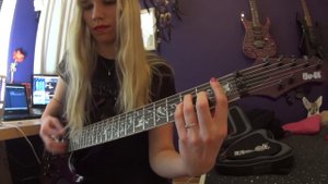 Keep Of Kalessin - The Divine Land guitar cover by Simone van Straten