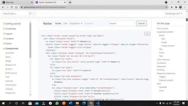 How To Use/Add  Bootstrap In React.js in Urdu/Hindi | React Series Part8