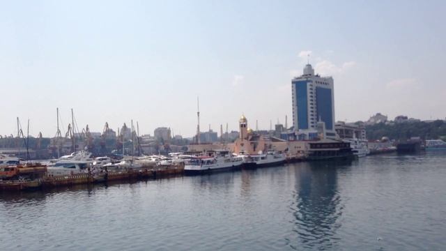 Odessa Marine Station. Одесса, Морской вокзал. смотреть онлайн