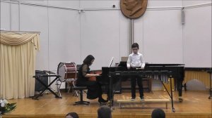 Г.Телеман Соната для флейты фа мажор 1 часть