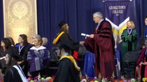 Georgetown College Commencement Ceremony 2016 Last Names L-Z