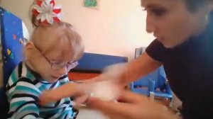 Работа с логопедом, умения дуть! Октябрь2017, Таганрог