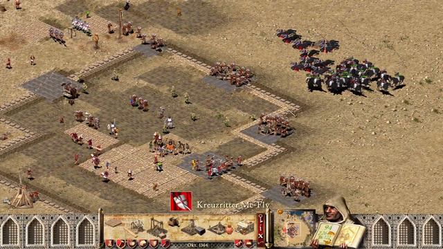 Stronghold Crusader, Mission 62: Stadt der Mange, Aggressiver Kreuzzugsmarsch смотреть онлайн