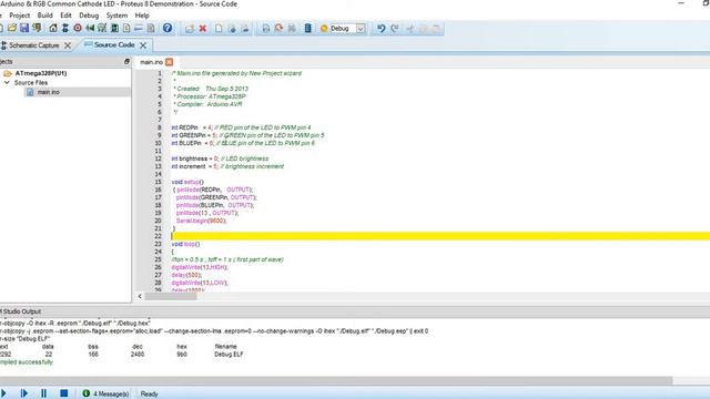 DIY PROJECT   ASSIGNMENT   3   using Arduino and Proteus software