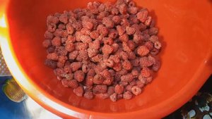 САМАЯ ПОЛЕЗНАЯ ПЕРЕТЁРТАЯ МАЛИНА С САХАРОМ НА ЗИМУ