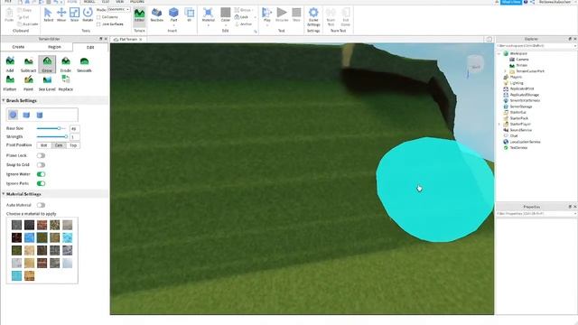 How to make realistic mountains in Roblox Studio смотреть онлайн