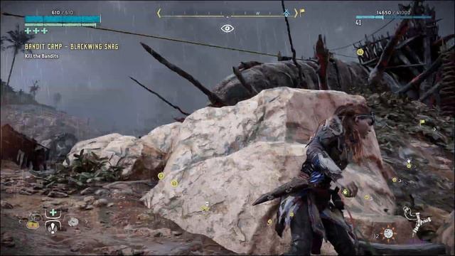 Horizon Zero Dawn - 4K PC. Bandit Camp Blackwind Snag смотреть онлайн